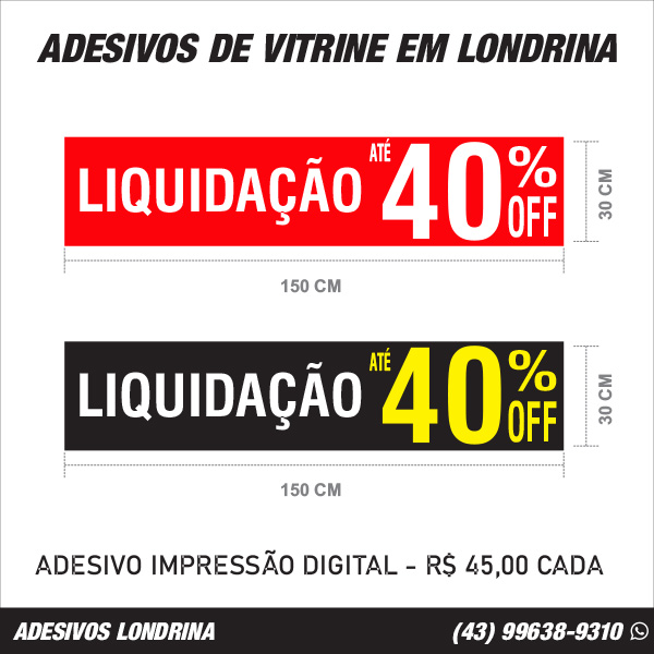 Adesivos Artmax Comunica O Visual Londrina