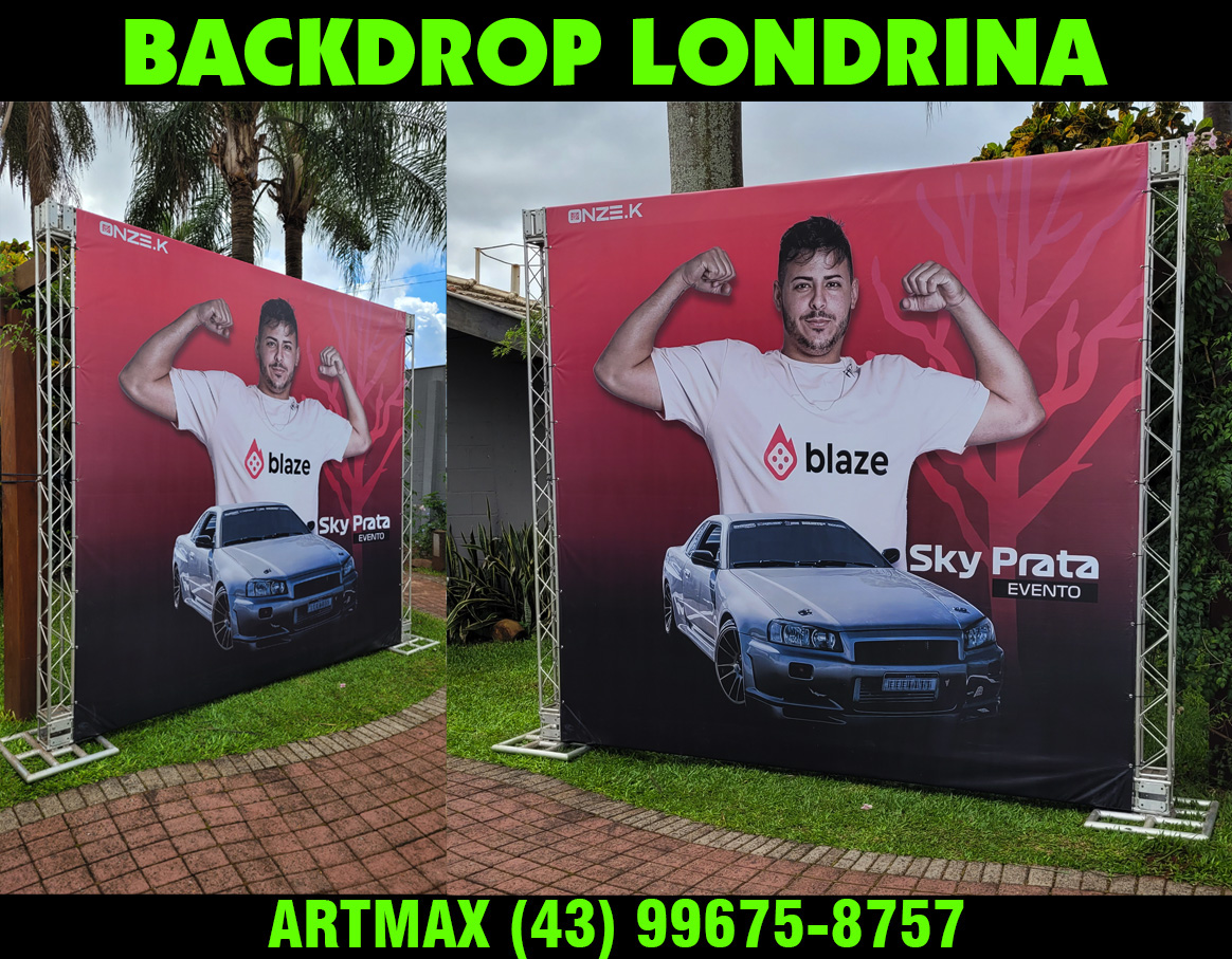 Backdrop Londrina Artmax Comunica O Visual Londrina