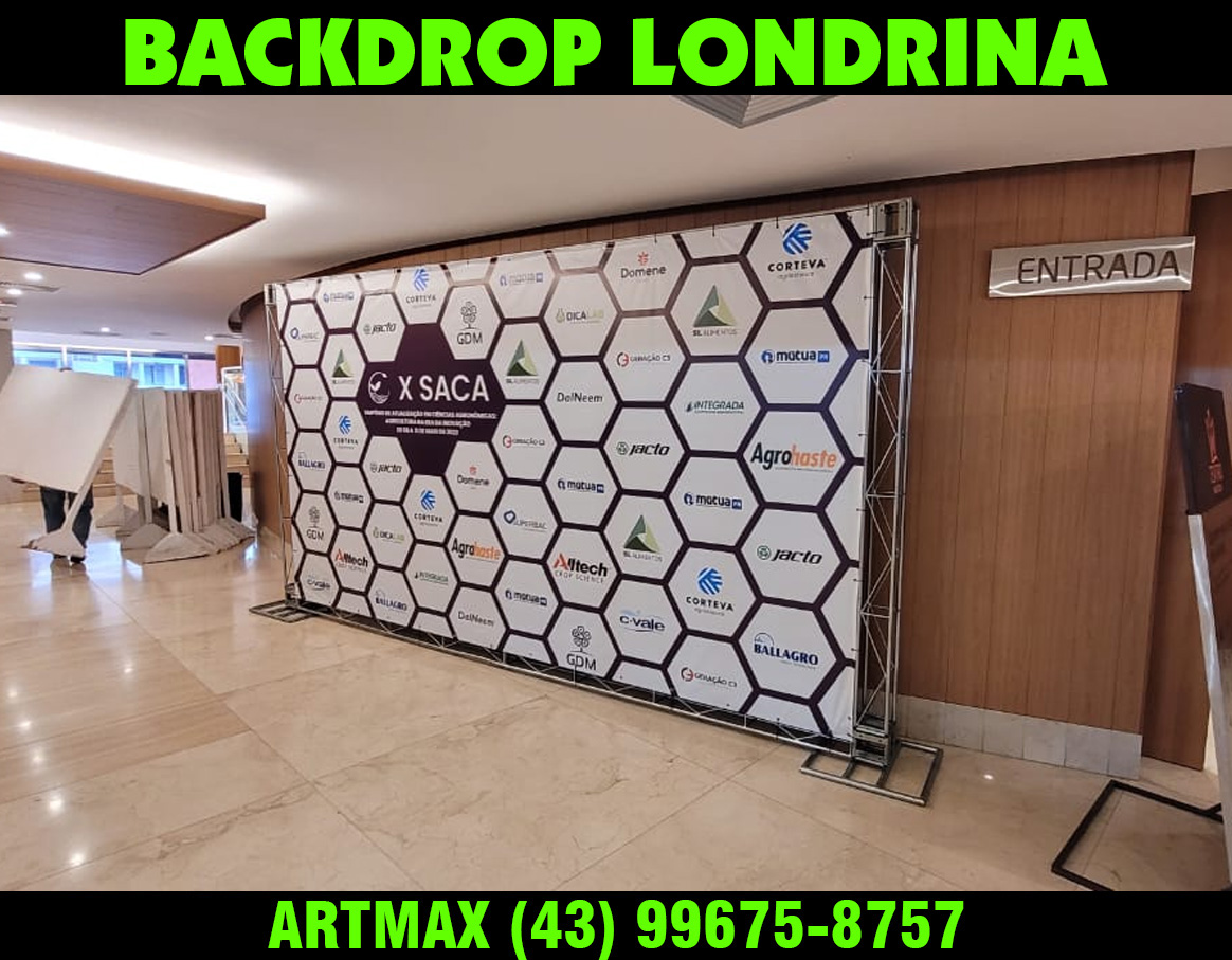 Backdrop Londrina Artmax Comunica O Visual Londrina